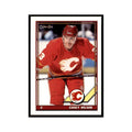 Carey Wilson 1991 O-Pee-Chee #85 Calgary Flames Hockey Card NM