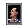 Mike Foligno 1991 O-Pee-Chee #18 Toronto Maple Leafs Hockey Card NM