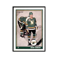 Marc Bureau 1991 O-Pee-Chee #93 Minnesota North Stars Hockey Card NM