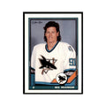 Neil Wilkinson 1991 O-Pee-Chee #348 San Jose Sharks Hockey Card NM