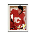 Roger Johansson 1991 O-Pee-Chee #53 Calgary Flames Hockey Card NM