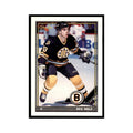 Wes Walz 1991 O-Pee-Chee #134 Boston Bruins Hockey Card NM