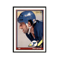 Rich Sutter 1991 O-Pee-Chee #143 St. Louis Blues Hockey Card NM