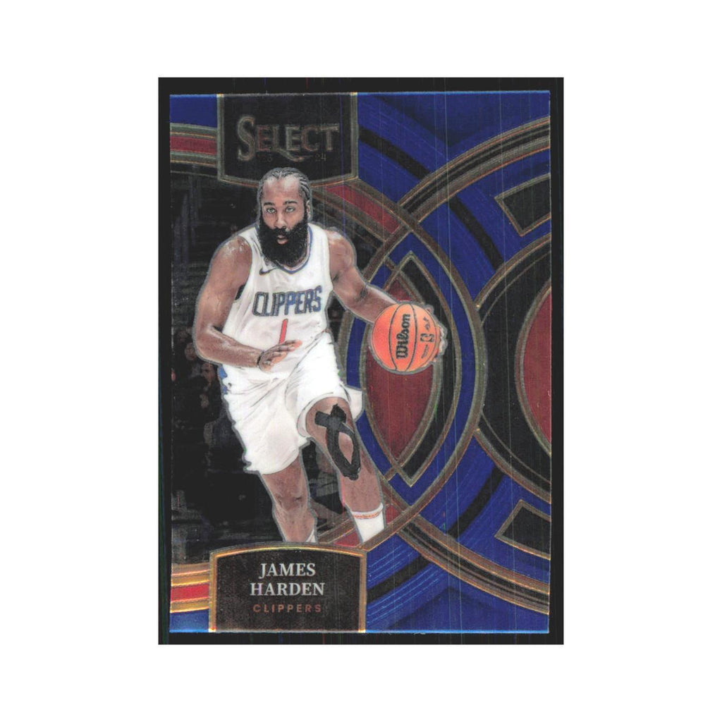 James Harden 2023 Panini Select #137 Los Angeles Clippers Basketball Card NM