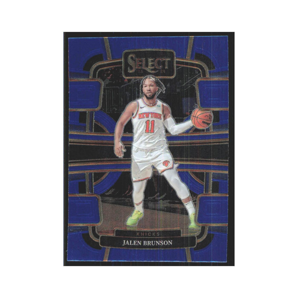 Jalen Brunson 2023 Panini Select #7 New York Knicks Basketball Card NM