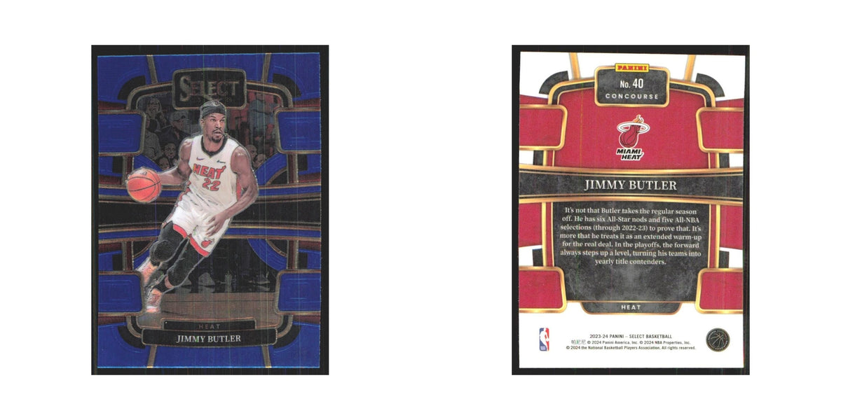 Jimmy Butler 2023 Panini Select #40 Miami Heat Basketball Card NM