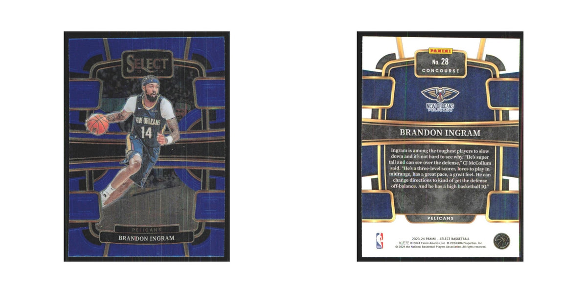 Brandon Ingram 2023 Panini Select #28 New Orleans Pelicans Basketball Card NM