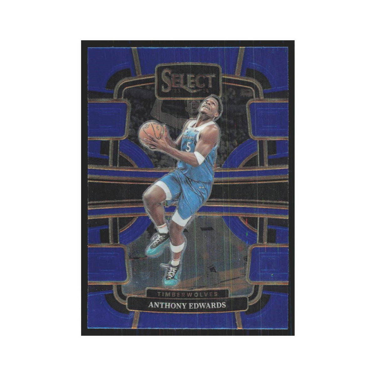 Anthony Edwards 2023 Panini Select #37 Minnesota Timberwolves Basketball Card NM