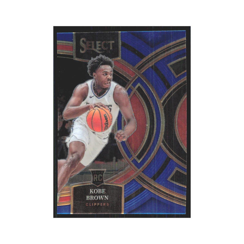 Kobe Brown 2023 Panini Select #110 Los Angeles Clippers Basketball Card NM