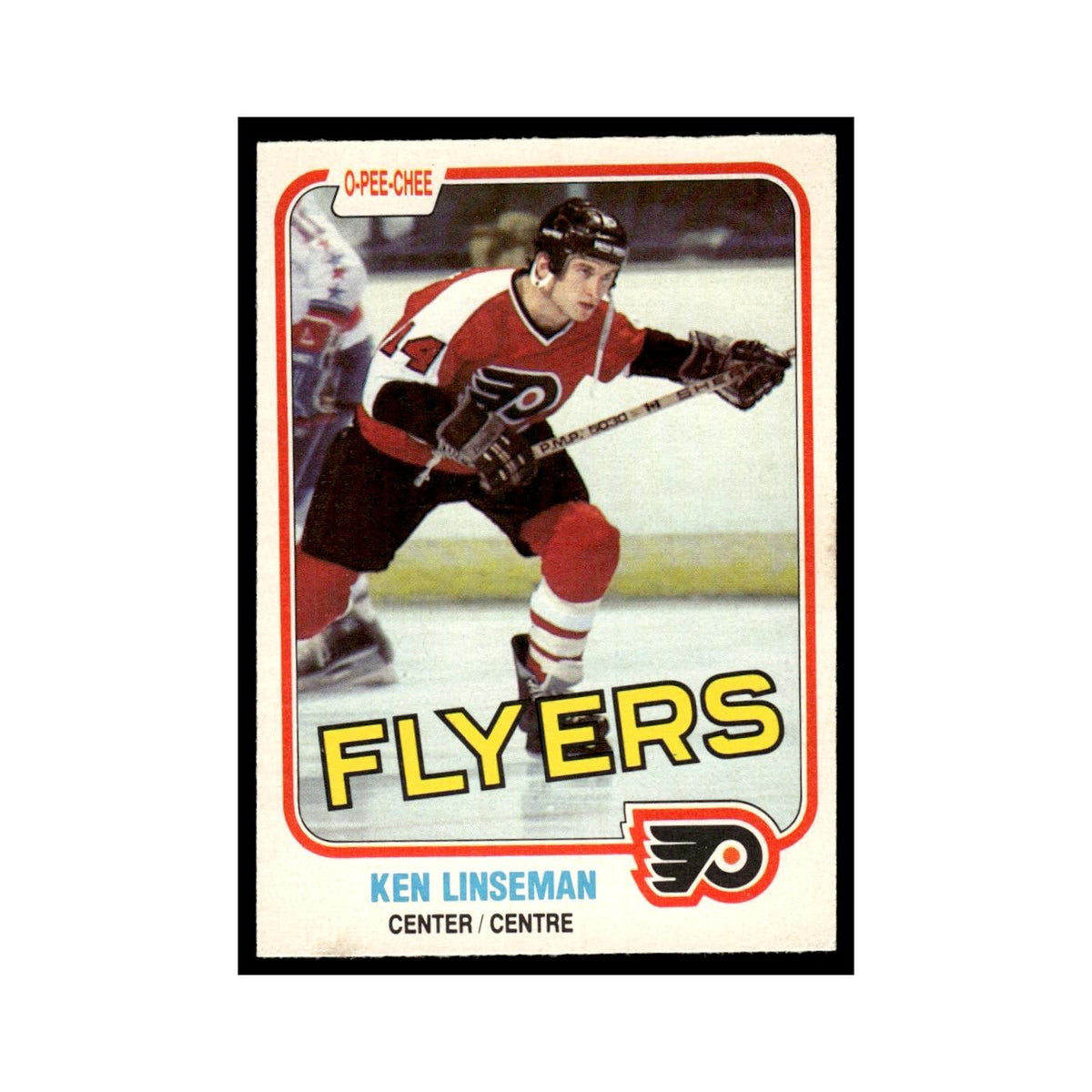 Ken Linseman 1981 O-Pee-Chee #244 Philadelphia Flyers Hockey Card EX
