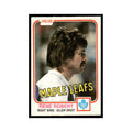 Rene Robert 1981 O-Pee-Chee #322 Toronto Maple Leafs Hockey Card EX