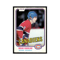 Brian Engblom 1981 O-Pee-Chee #175 Montreal Canadiens Hockey Card EX