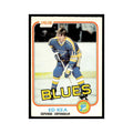 Ed Kea 1981 O-Pee-Chee #294 St. Louis Blues Hockey Card EX