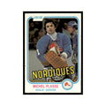 Michel Plasse 1981 O-Pee-Chee #281 Quebec Nordiques Hockey Card EX