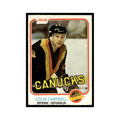 Colin Campbell 1981 O-Pee-Chee #333 Vancouver Canucks Hockey Card EX