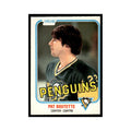 Pat Boutette 1981 O-Pee-Chee #255 Pittsburgh Penguins Hockey Card EX