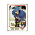 Stefan Persson 1981 O-Pee-Chee #206 New York Islanders Hockey Card EX
