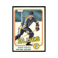 Wayne Babych 1981 O-Pee-Chee #290 St. Louis Blues Hockey Card EX