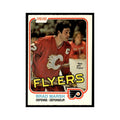 Brad Marsh 1981 O-Pee-Chee #47 Philadelphia Flyers Hockey Card EX