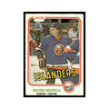 Wayne Merrick 1981 O-Pee-Chee #216 New York Islanders Hockey Card EX
