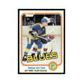Brian Sutter 1981 O-Pee-Chee #297 St. Louis Blues Hockey Card EX
