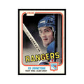 Ed Johnstone 1981 O-Pee-Chee #226 New York Rangers Hockey Card EX