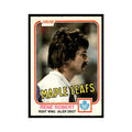 Rene Robert 1981 O-Pee-Chee #322 Toronto Maple Leafs Hockey Card EX