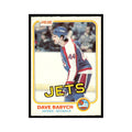 Dave Babych Rookie 1981 O-Pee-Chee #358 Winnipeg Jets Hockey Card EX