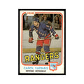 Carol Vadnais 1981 O-Pee-Chee #236 New York Rangers Hockey Card EX