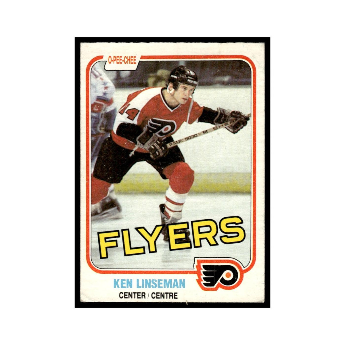 Ken Linseman 1981 O-Pee-Chee #244 Philadelphia Flyers Hockey Card EX