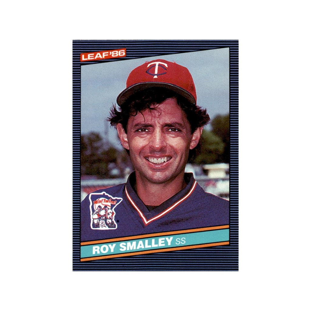 Roy Smalley 1986 Leaf #237 Minnesota Twins Baseball Card NM
