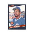 Leon Durham 1986 Leaf #190 Chicago Cubs Baseball Card NM