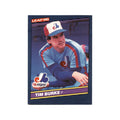 Tim Burke Rookie 1986 Leaf #198 Montreal Expos Baseball Card NM