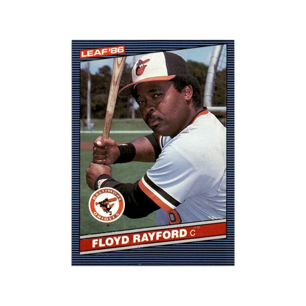 Floyd Rayford 1986 Leaf #197 Baltimore Orioles Baseball Card NM