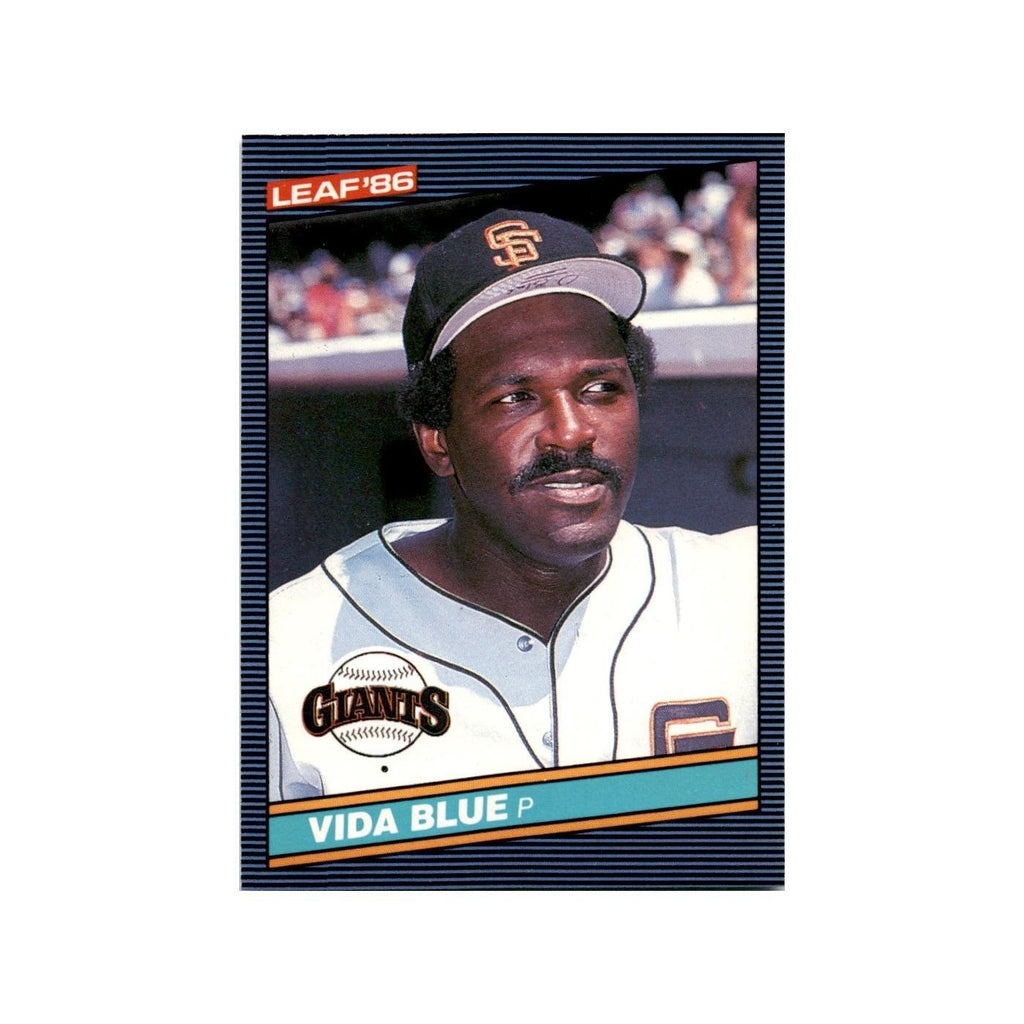 Vida Blue 1986 Leaf #247 San Francisco Giants Baseball Card NM