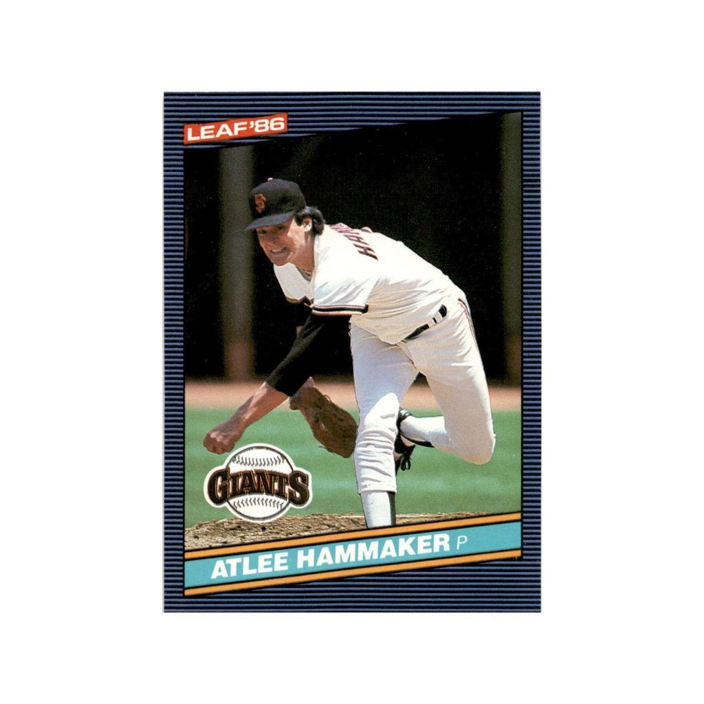 Atlee Hammaker 1986 Leaf #220 San Francisco Giants Baseball Card NM
