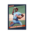 Charles Hudson 1986 Leaf #239 Philadelphia Phillies Baseball Card NM