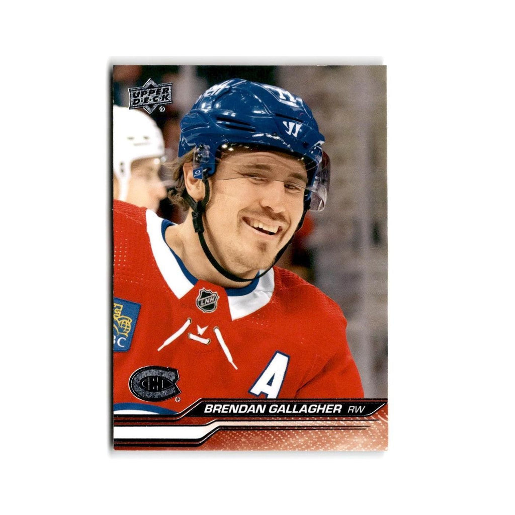2023 Upper Deck Brendan Gallagher Montreal Canadiens #348