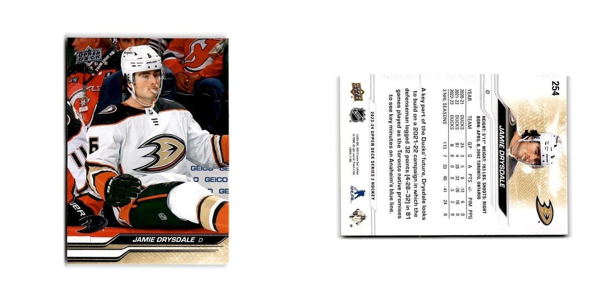 2023 Upper Deck Jamie Drysdale Anaheim Ducks #254
