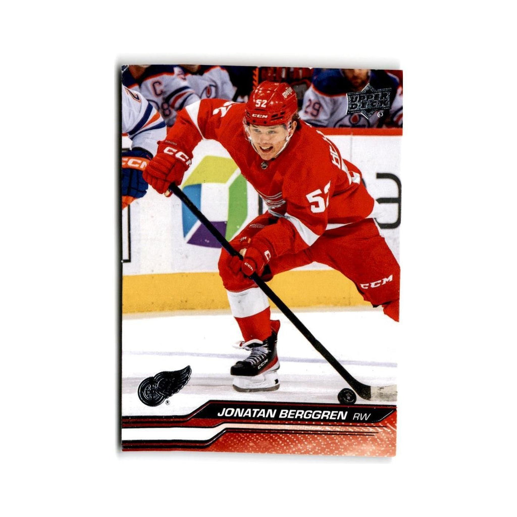 2023 Upper Deck Jonatan Berggren Detroit Red Wings #314