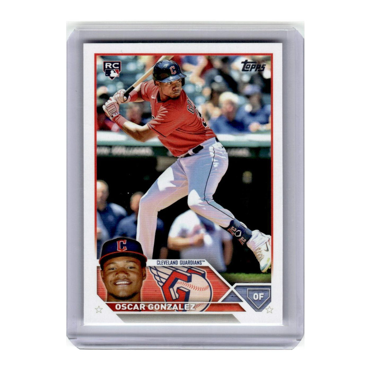 2023 Topps Oscar Gonzalez RC Guardians #119