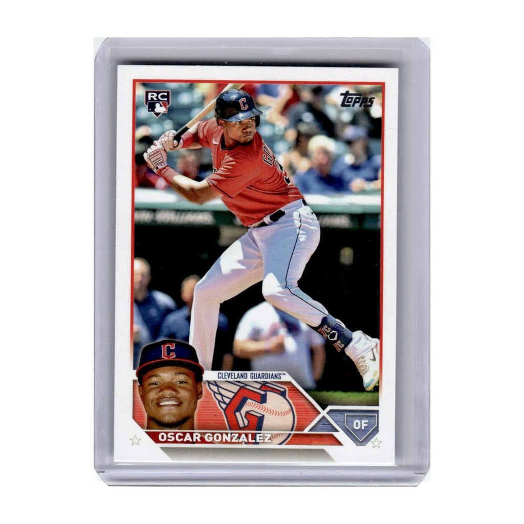 2023 Topps Oscar Gonzalez RC Guardians #119