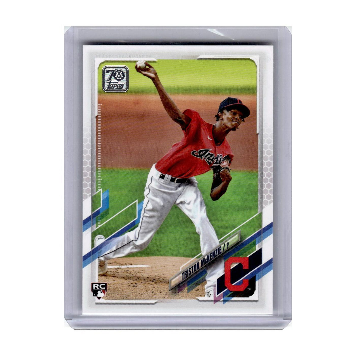 2021 Topps Triston McKenzie RC Indians #319