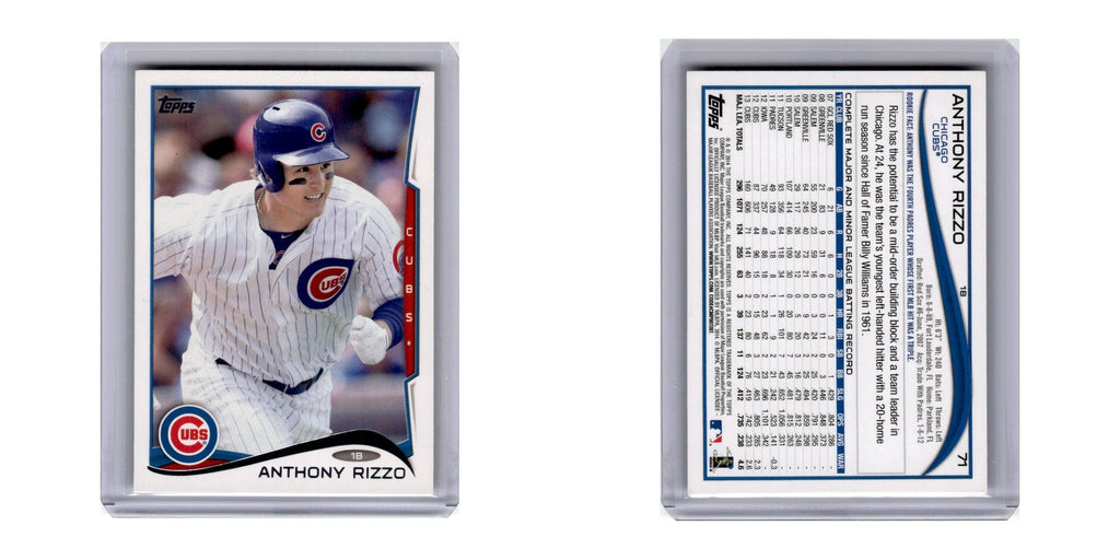 2014 Topps Anthony Rizzo Cubs #71
