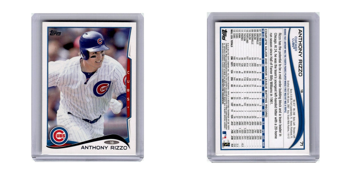 2014 Topps Anthony Rizzo Cubs #71