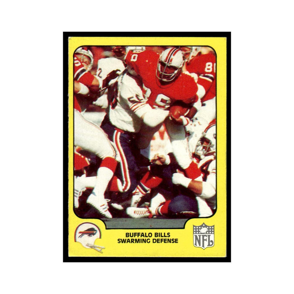 1978 Fleer Team Action Buffalo Bills Swarming Defense #6