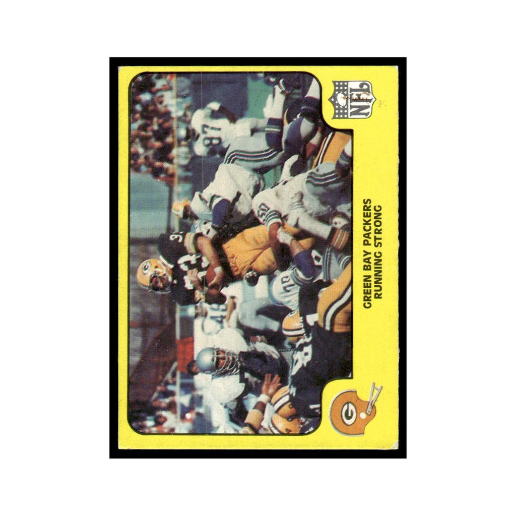 1978 Fleer Team Action Green Bay Packers Running Strong #19