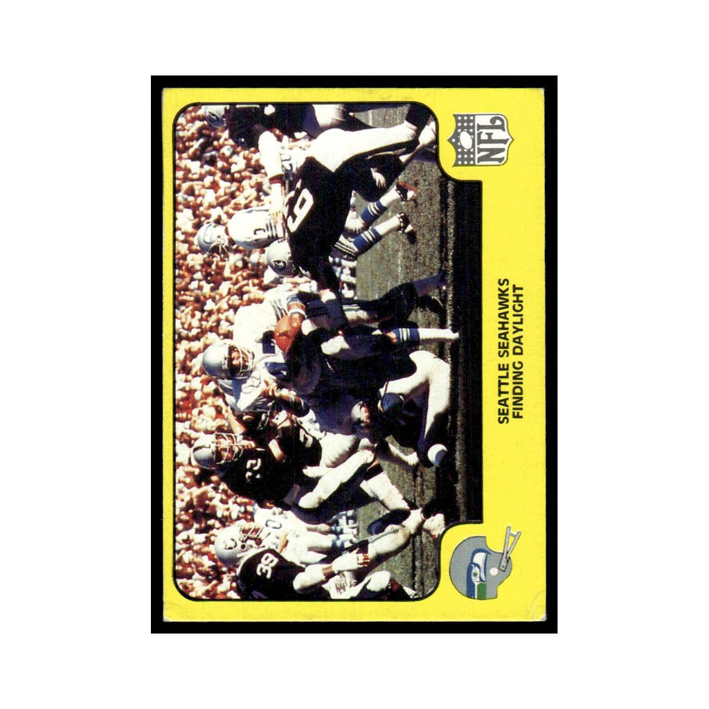 1978 Fleer Team Action Seattle Seahawks Finding Daylight #51