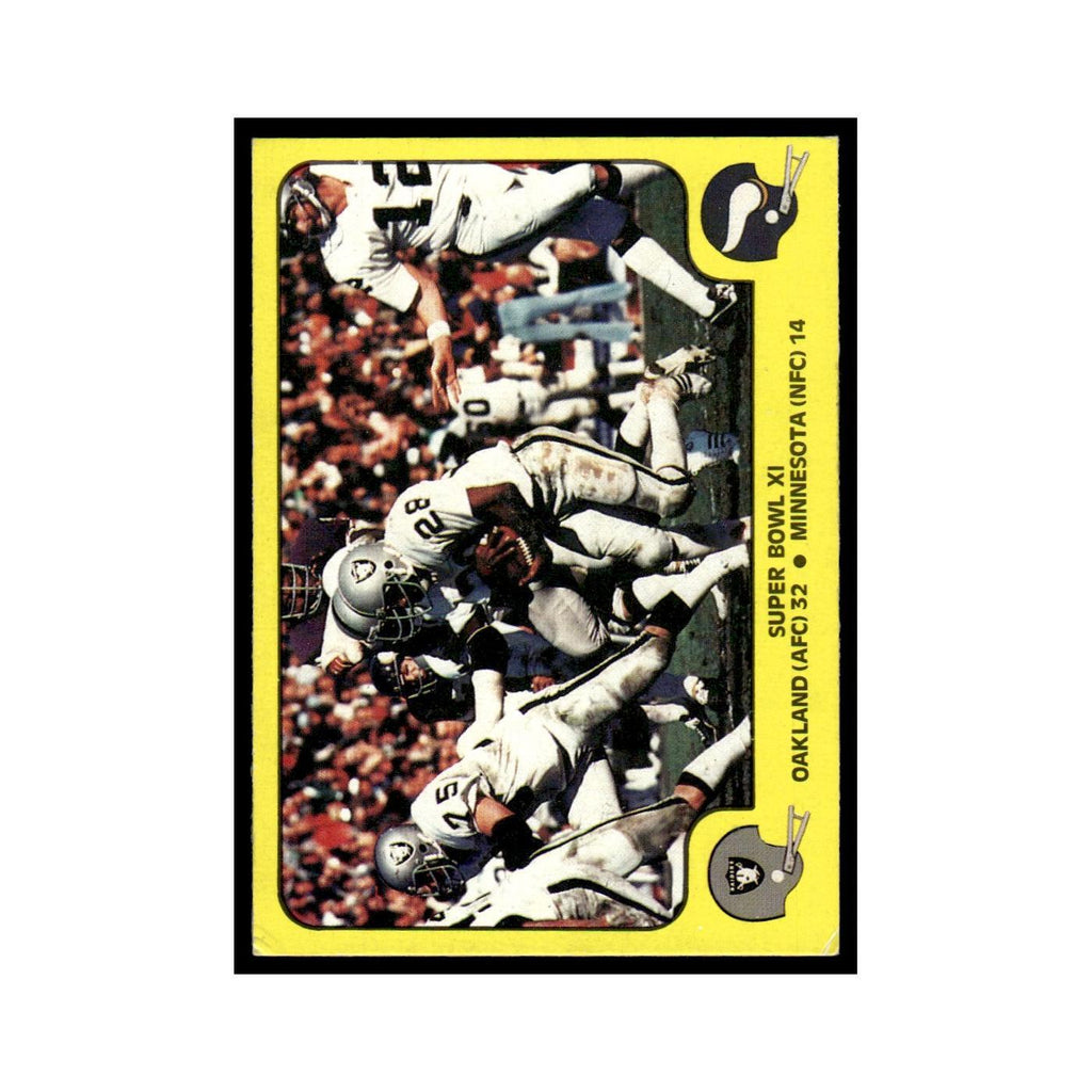 1978 Fleer Team Action Super Bowl XI #67