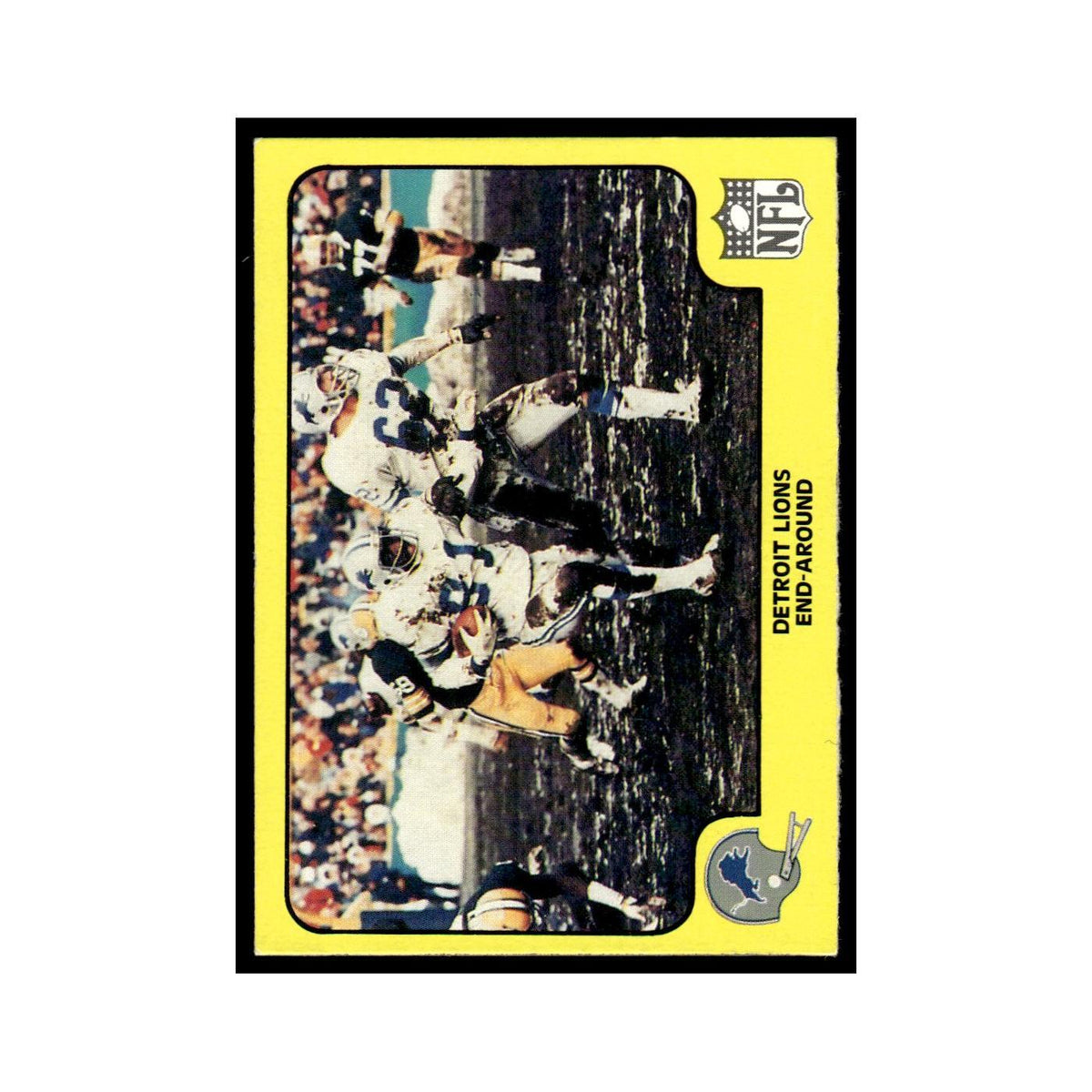 1978 Fleer Team Action Detroit Lions End-Around #17
